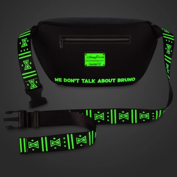 💥NWT💥 Loungefly Bruno Glow in the Dark Belt Bag - Disney Encanto - Picture 3 of 4